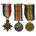 WW1 1914-15 Star Medal Trio - Pte. T.A. Ingles, Royal Warwickshire Regiment
