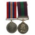 WW2 War Medal and General Service Medal (Clasp - Malaya) - Act. Cpl. K.M. Keen, Women's Royal Air Force