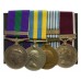 GSM (Clasp - Palestine 1945-48), Queen's Korea, Un Korea and LS&GC Medal Group of Four - Sgt. S.J. Donaldson, Royal Horse Artillery
