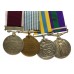 GSM (Clasp - Palestine 1945-48), Queen's Korea, Un Korea and LS&GC Medal Group of Four - Sgt. S.J. Donaldson, Royal Horse Artillery