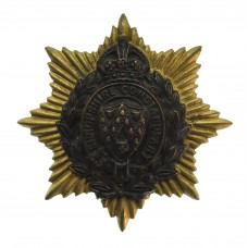 Shropshire Constabulary Star Cap Badge - King's Crown