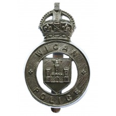 Wigan Borough Police Cap Badge - King's Crown