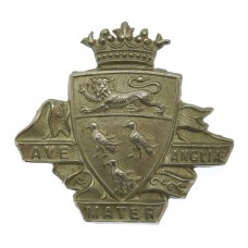 Canterbury City Police White Metal Kepi/Cap Badge