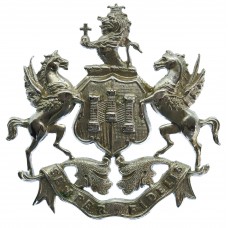 Exeter City Police Coat of Arms Helmet Plate