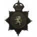 Denbighshire Constabulary Night Helmet Plate - King's Crown
