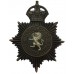 Denbighshire Constabulary Night Helmet Plate - King's Crown