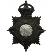 Bedfordshire Constabulary Night Helmet Plate - King's Crown