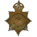 Bedfordshire Constabulary Night Helmet Plate - King's Crown