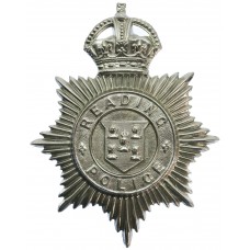 Reading Borough Police Helmet Plate - King's Crown