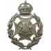 Salford City Police Chrome Wreath Helmet Plate - King's Crown