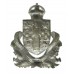 Paisley Burgh Police Cap Badge - King's Crown