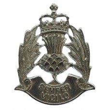 Scottish Police Forces Cap Badge - Queen's Crown