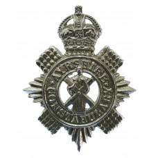 Ayrshire Constabulary Cap Badge - King's Crown