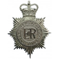 Dyfed-Powys Constabulary Helmet Plate - Queen's Crown