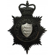 Great Yarmouth Borough Police Night Helmet Plate - Queen's Crown
