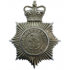 Huddersfield Police Helmet Plate - Queen's Crown