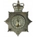 Huddersfield Police Helmet Plate - Queen's Crown