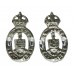 Pair of Blackpool Police Collar Badges - King's Crown