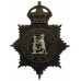 Walsall Borough Police Night Helmet Plate - King's Crown