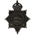 Huntingdon County Police (Huntingdonshire County Constabulary) Helmet Plate - King's Crown