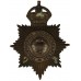 Northamptonshire Constabulary Black Helmet Plate - King's Crown