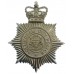 Nottingham City Police Helmet Plate - Queen's Crown