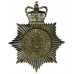 Nottingham City Police Helmet Plate - Queen's Crown