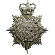 Mid-Anglia Constabulary Helmet Plate - Queen's Crown