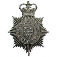 West Mercia Constabulary Helmet Plate - Queen's Crown