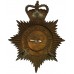 Surrey Constabulary Night Helmet Plate - Queen's Crown