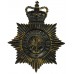 Kent Constabulary Night Helmet Plate - Queen's Crown