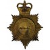 Northampton & County Constabulary Night Helmet Plate - Queen's Crown