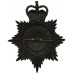 Buckinghamshire Constabulary Night Helmet Plate - Queen's Crown