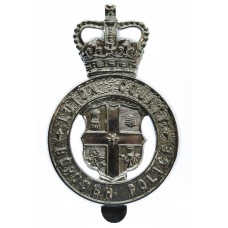 Luton County Borough Police Cap Badge - Queen's Crown