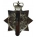 Surrey Police Enamelled Star Cap Badge - Queen's Crown