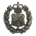 Plymouth City Police Wreath Cap Badge - Queen's Crown