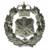Plymouth City Police Wreath Cap Badge - Queen's Crown
