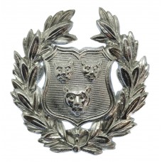 Shrewsbury Borough Police Coat of Arms Wreath Cap Badge