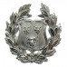 Shrewsbury Borough Police Coat of Arms Wreath Cap Badge