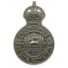 Oxfordshire Special Constabulary Cap Badge - King's Crown