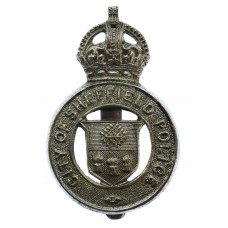 Sheffield City Police Cap Badge - King's Crown