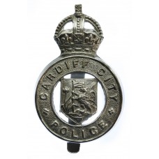 Cardiff City Police Cap Badge - King's Crown