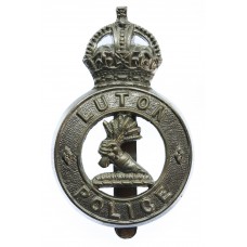 Luton Borough Police Cap Badge - King's Crown