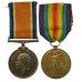 WW1 British War & Victory Medal Pair - Gnr. A.J. Stiddard, Royal Artillery