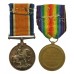 WW1 British War & Victory Medal Pair - Gnr. A.J. Stiddard, Royal Artillery
