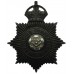 West Riding Constabulary Night Helmet Plate - King's Crown