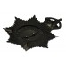 West Riding Constabulary Night Helmet Plate - King's Crown