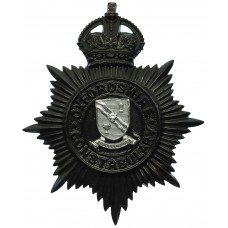 Oxfordshire Constabulary Night Helmet Plate - King's Crown