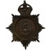 Oxfordshire Constabulary Night Helmet Plate - King's Crown