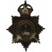 Cornwall Constabulary Night Helmet Plate - King's Crown (2nd Version)